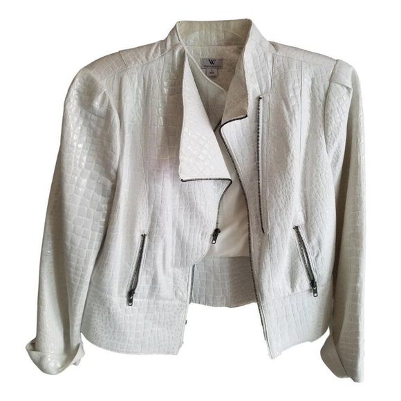 Textured Skirt Suit - Picture 3 of 6